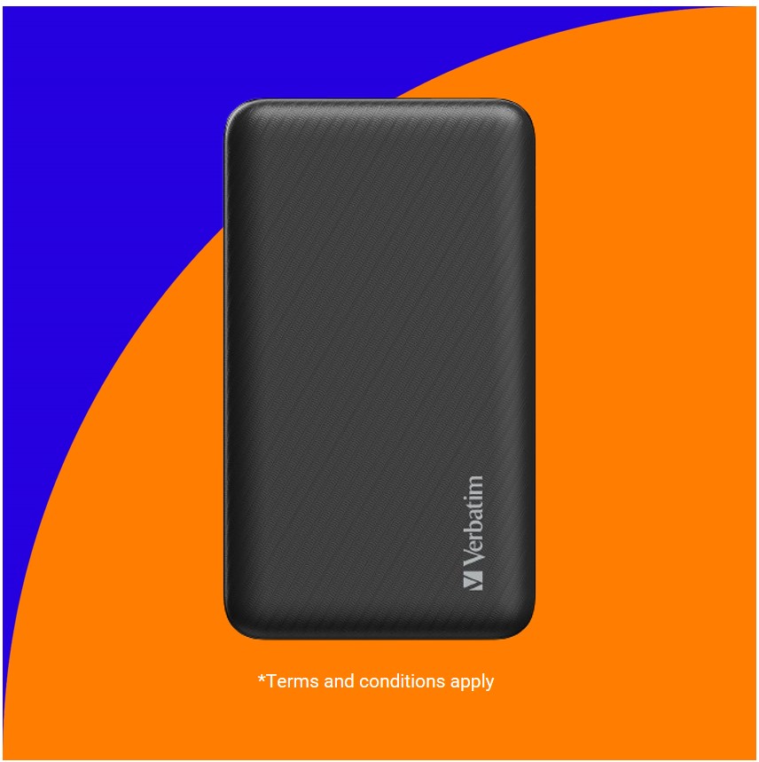 POWER BANK VERBATIM 20000MAH