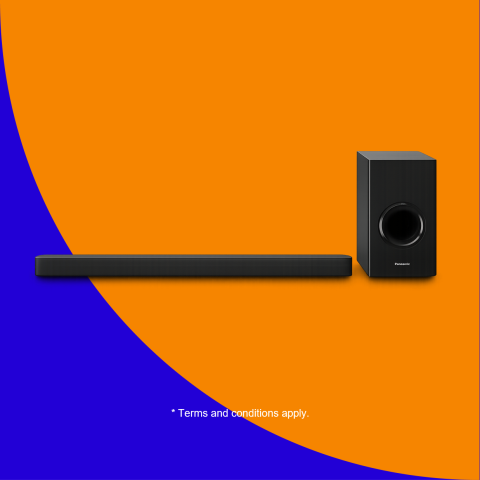 PANASONIC SOUNDBAR (MODEL:SCHTB150GAK)